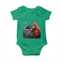 Punch Mokey Baby Onesie Viral Trend Baby Monkey Streets Meme