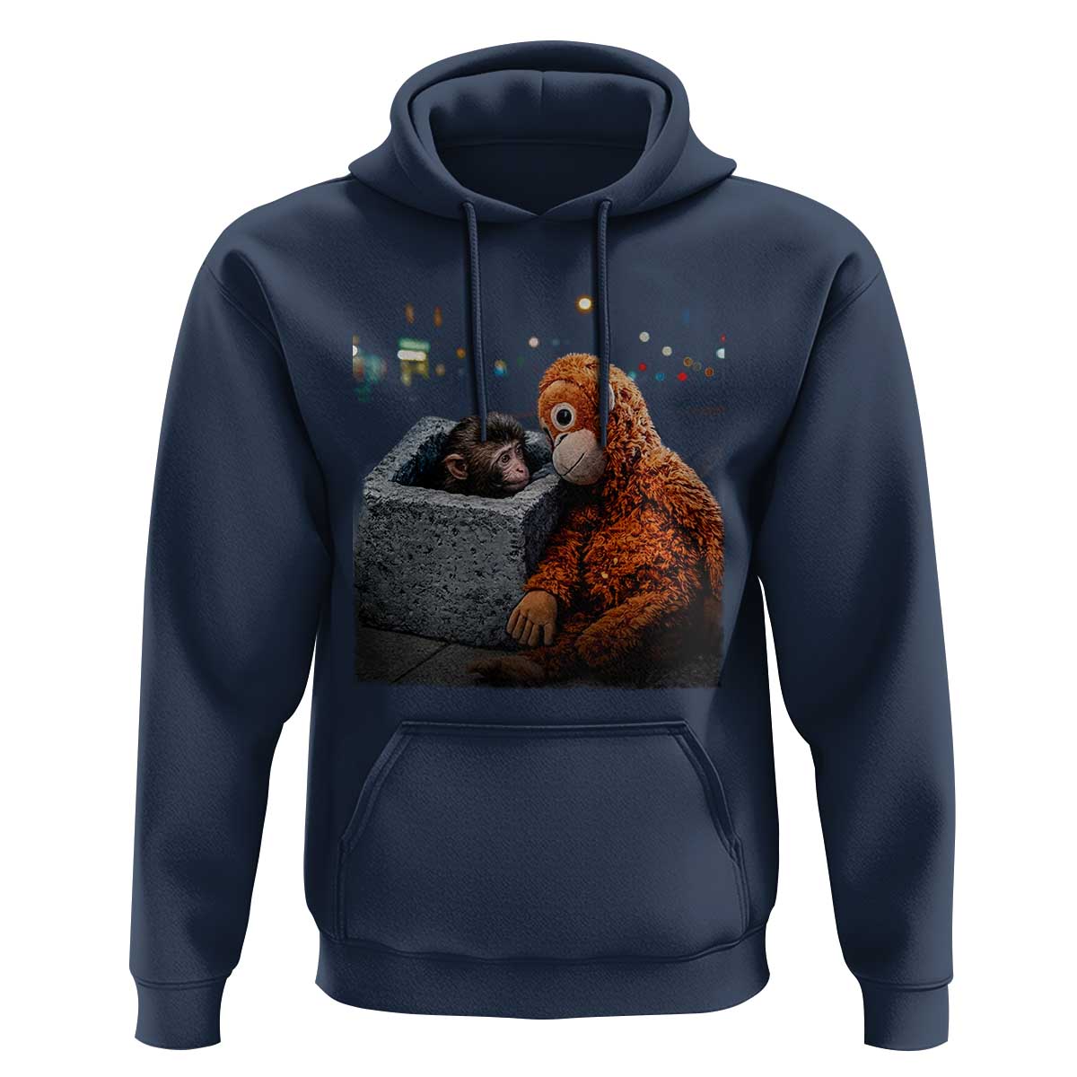 Punch Mokey Hoodie Viral Trend Baby Monkey Streets Meme