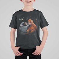Punch Mokey T Shirt For Kid Viral Trend Baby Monkey Streets Meme