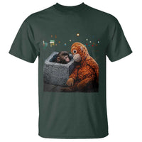 Punch Mokey T Shirt Viral Trend Baby Monkey Streets Meme