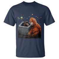 Punch Mokey T Shirt Viral Trend Baby Monkey Streets Meme