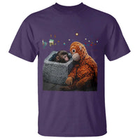 Punch Mokey T Shirt Viral Trend Baby Monkey Streets Meme