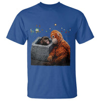 Punch Mokey T Shirt Viral Trend Baby Monkey Streets Meme