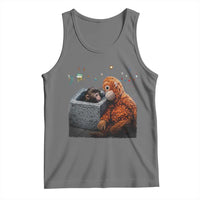 Punch Mokey Tank Top Viral Trend Baby Monkey Streets Meme