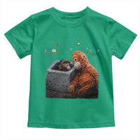 Punch Mokey Toddler T Shirt Viral Trend Baby Monkey Streets Meme
