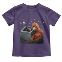 Punch Mokey Toddler T Shirt Viral Trend Baby Monkey Streets Meme
