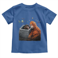 Punch Mokey Toddler T Shirt Viral Trend Baby Monkey Streets Meme
