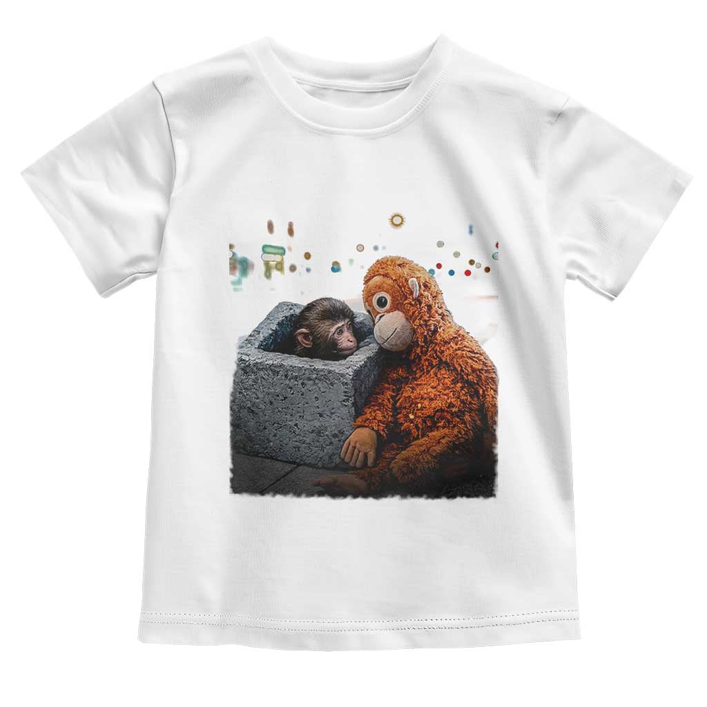 Punch Mokey Toddler T Shirt Viral Trend Baby Monkey Streets Meme