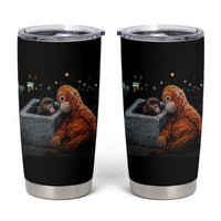 Punch Mokey Tumbler Cup Viral Trend Baby Monkey Streets Meme