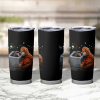 Punch Mokey Tumbler Cup Viral Trend Baby Monkey Streets Meme