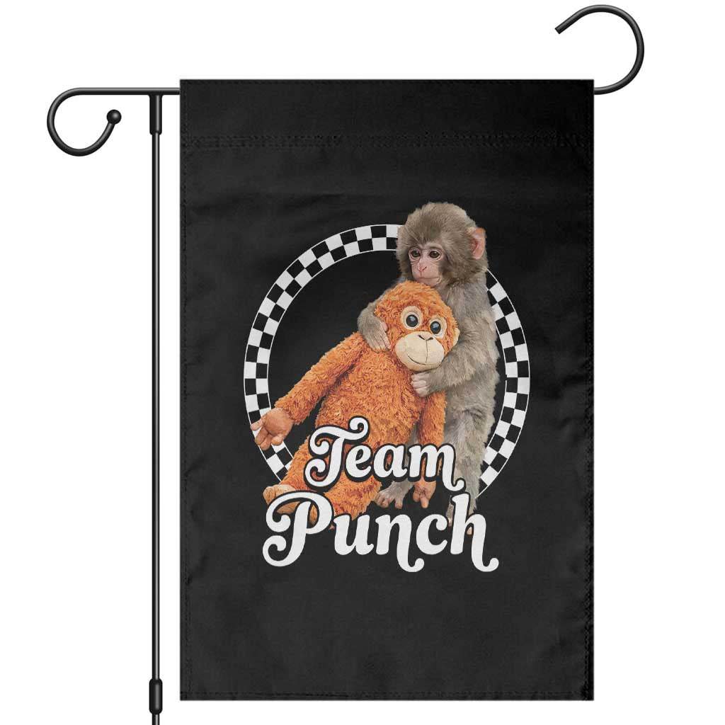 Punch Mokey Garden Flag Baby Monkey And Plush Toy Viral Trend