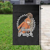 Punch Mokey Garden Flag Baby Monkey And Plush Toy Viral Trend
