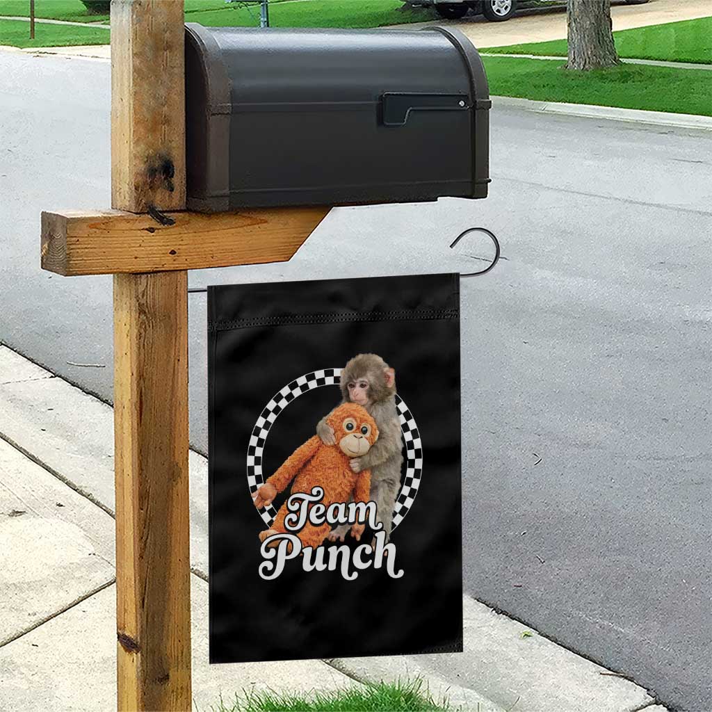 Punch Mokey Garden Flag Baby Monkey And Plush Toy Viral Trend