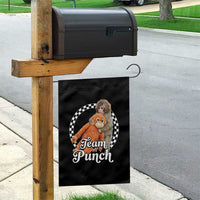 Punch Mokey Garden Flag Baby Monkey And Plush Toy Viral Trend