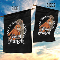 Punch Mokey Garden Flag Baby Monkey And Plush Toy Viral Trend