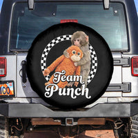 Punch Mokey Spare Tire Cover Baby Monkey And Plush Toy Viral Trend