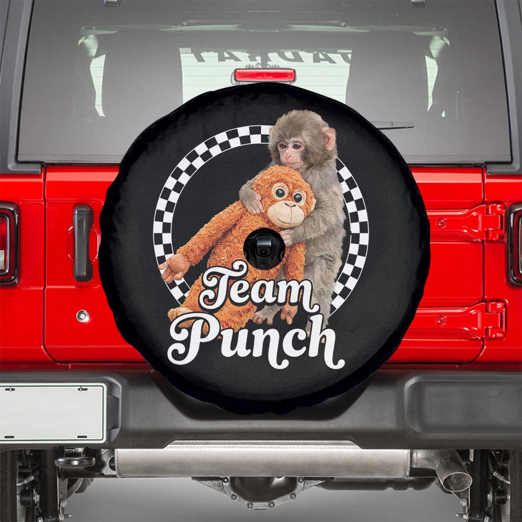 Punch Mokey Spare Tire Cover Baby Monkey And Plush Toy Viral Trend