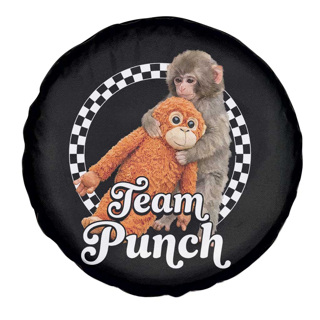Punch Mokey Spare Tire Cover Baby Monkey And Plush Toy Viral Trend