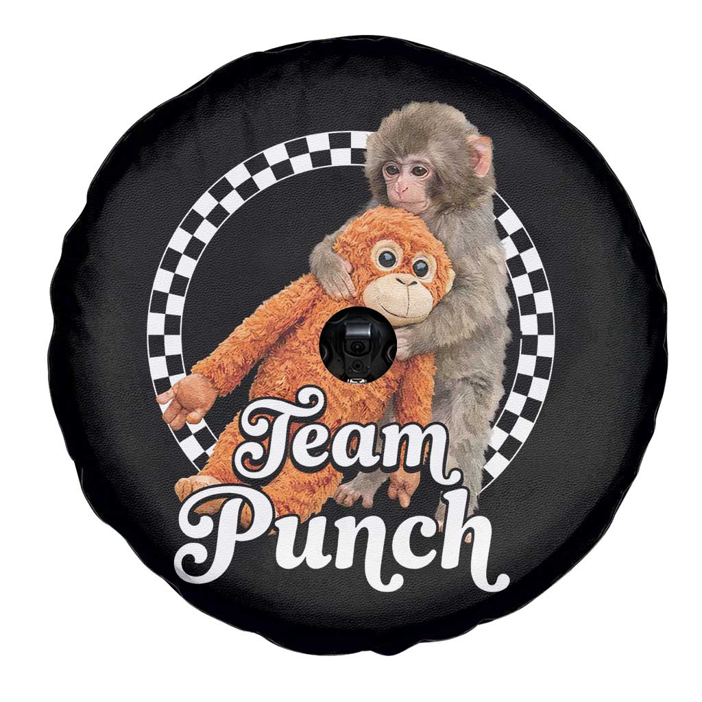 Punch Mokey Spare Tire Cover Baby Monkey And Plush Toy Viral Trend