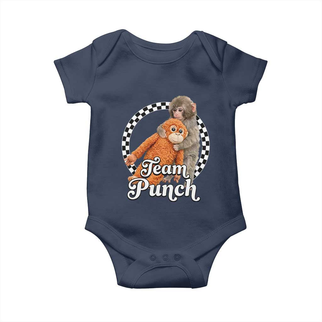 Punch Mokey Baby Onesie Baby Monkey And Plush Toy Viral Trend