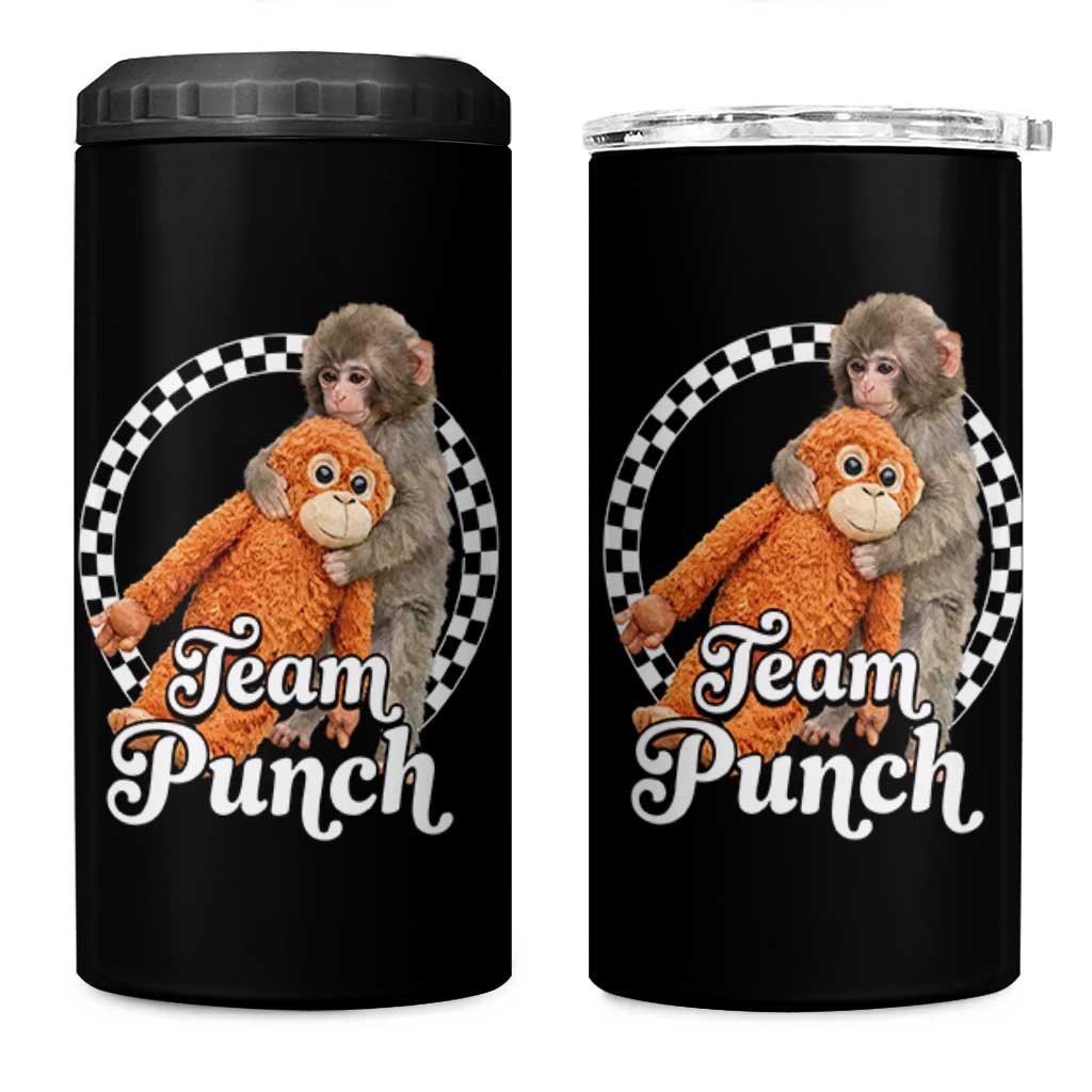 Punch Mokey 4 in 1 Can Cooler Tumbler Baby Monkey And Plush Toy Viral Trend