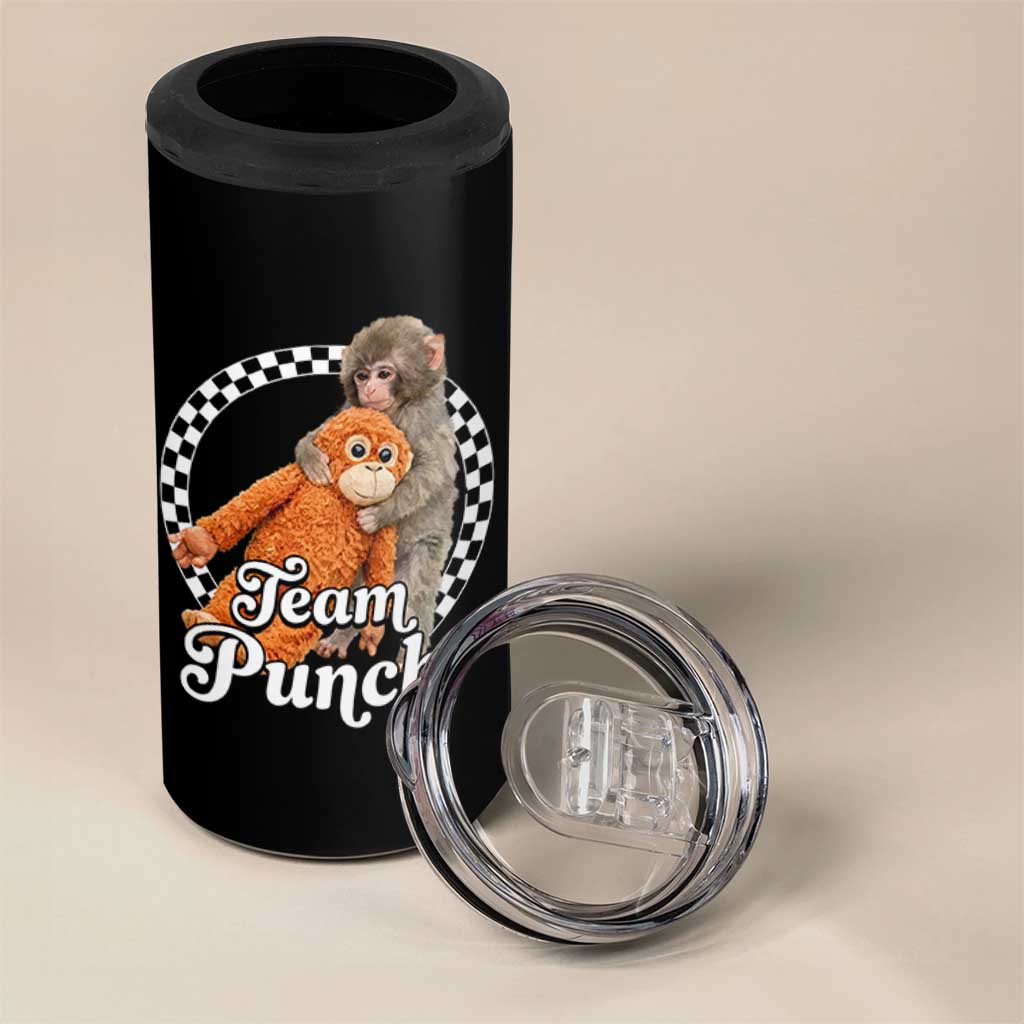 Punch Mokey 4 in 1 Can Cooler Tumbler Baby Monkey And Plush Toy Viral Trend