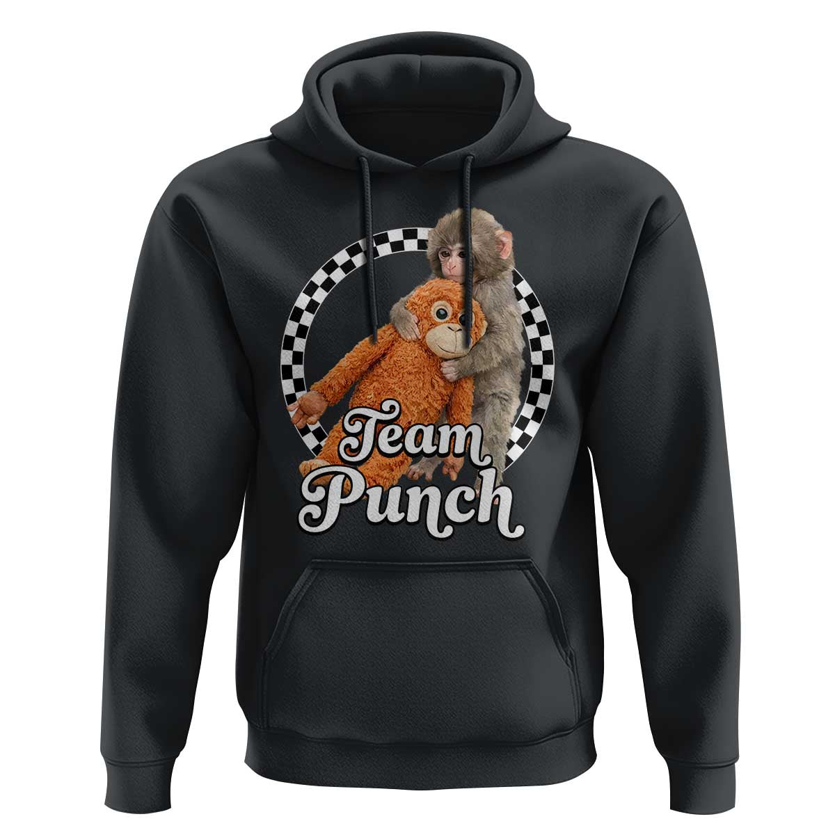 Punch Mokey Hoodie Baby Monkey And Plush Toy Viral Trend