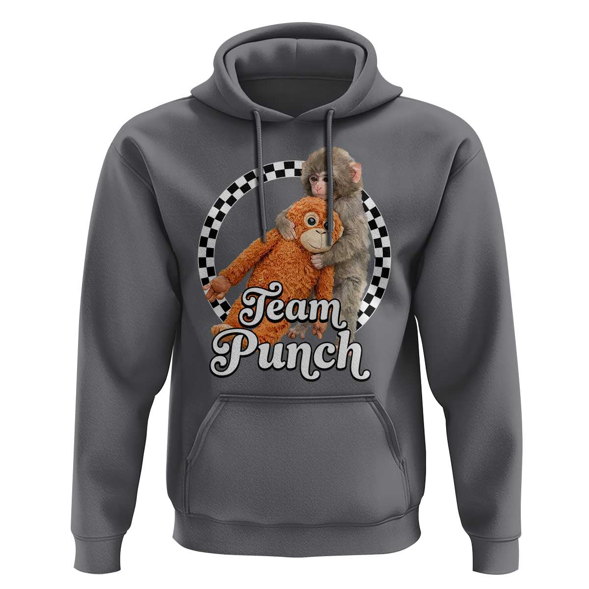 Punch Mokey Hoodie Baby Monkey And Plush Toy Viral Trend