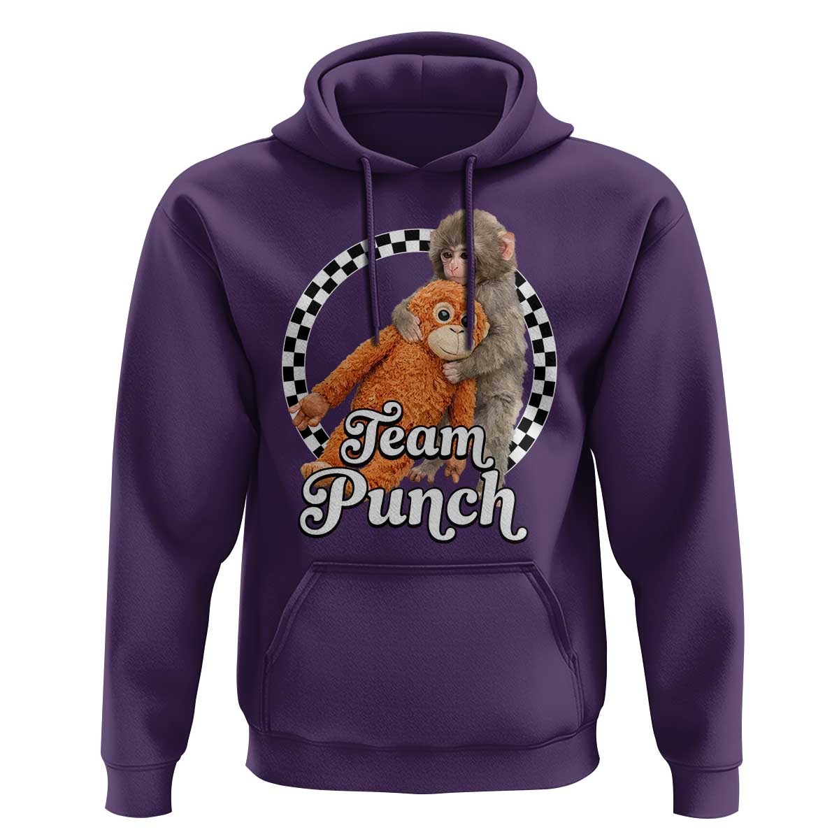 Punch Mokey Hoodie Baby Monkey And Plush Toy Viral Trend