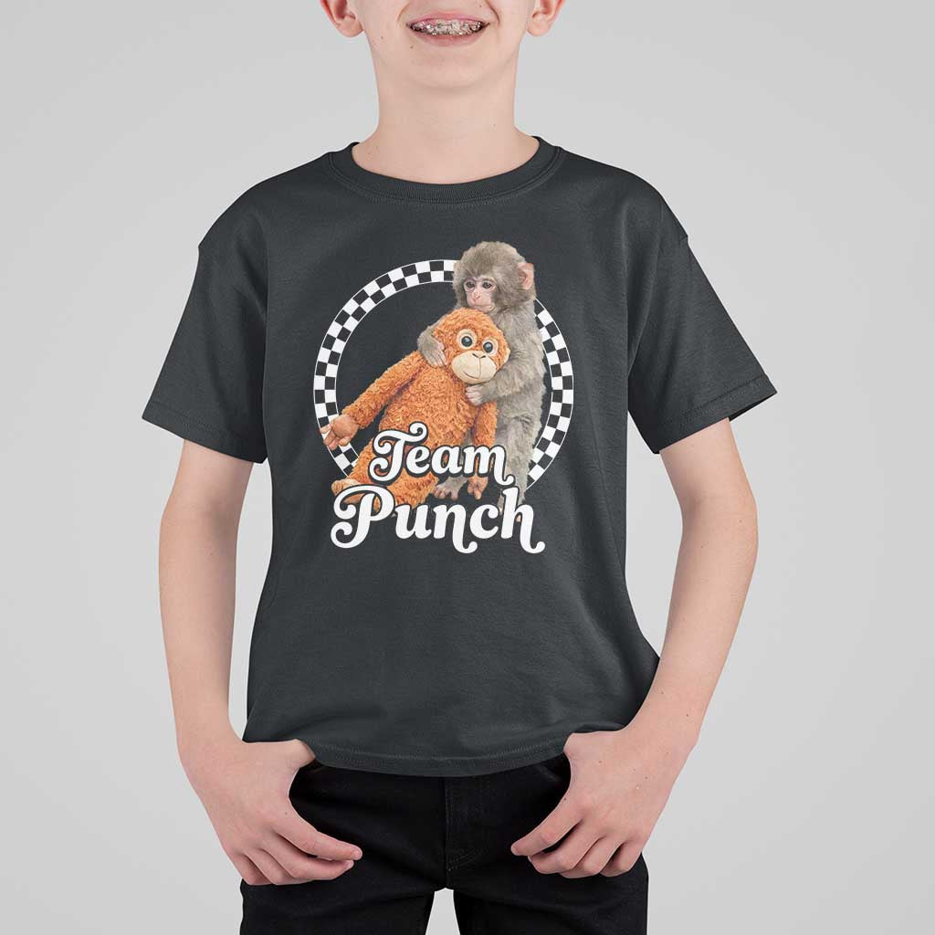 Punch Mokey T Shirt For Kid Baby Monkey And Plush Toy Viral Trend