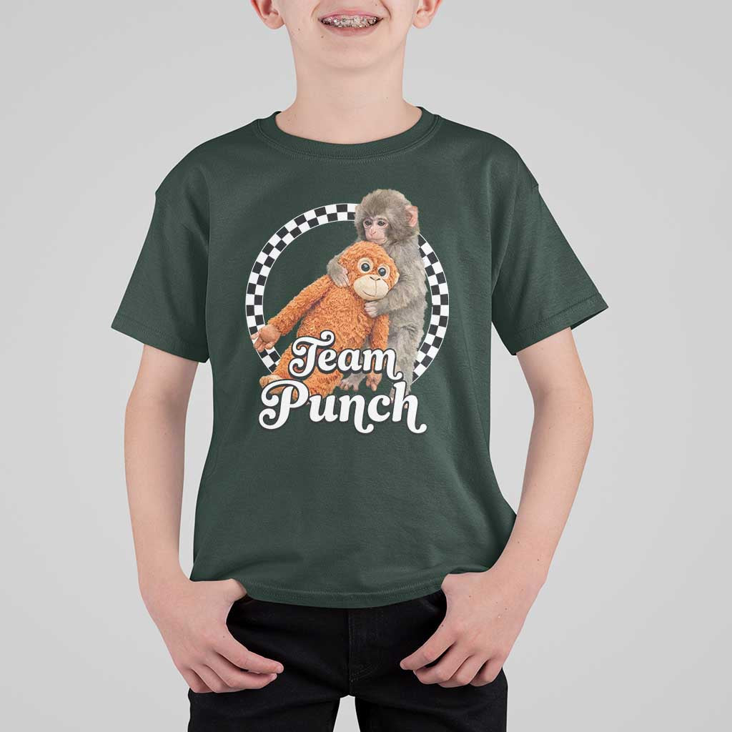 Punch Mokey T Shirt For Kid Baby Monkey And Plush Toy Viral Trend