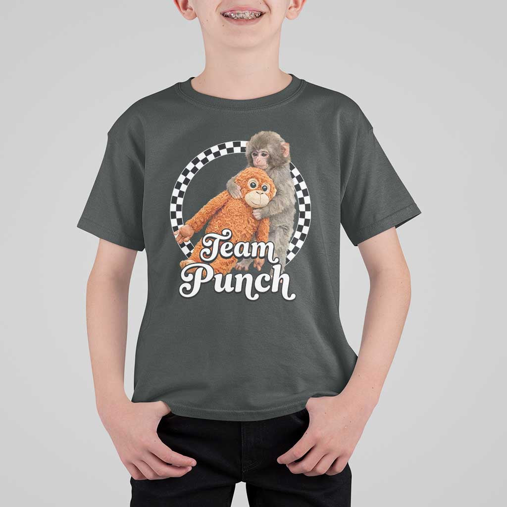 Punch Mokey T Shirt For Kid Baby Monkey And Plush Toy Viral Trend