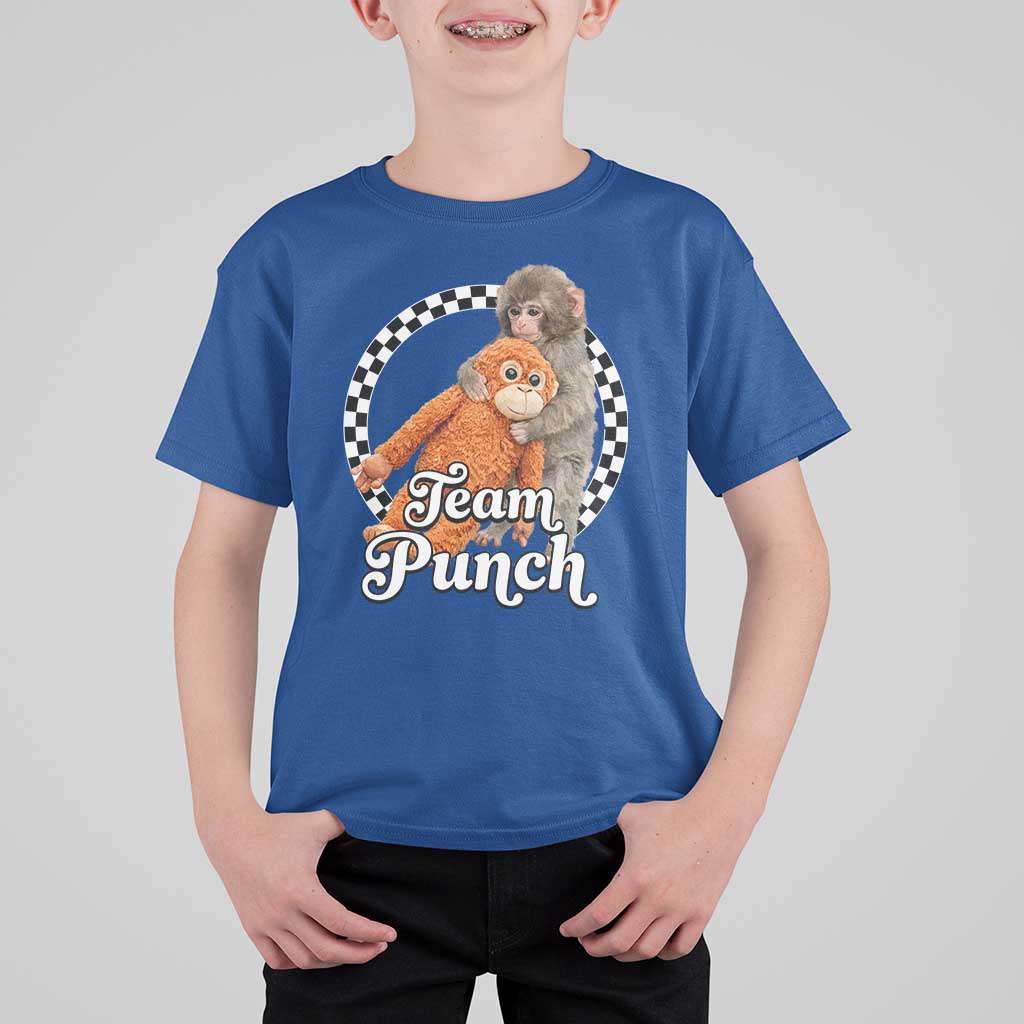 Punch Mokey T Shirt For Kid Baby Monkey And Plush Toy Viral Trend