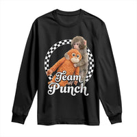 Punch Mokey Long Sleeve Shirt Baby Monkey And Plush Toy Viral Trend