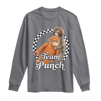 Punch Mokey Long Sleeve Shirt Baby Monkey And Plush Toy Viral Trend