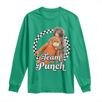 Punch Mokey Long Sleeve Shirt Baby Monkey And Plush Toy Viral Trend