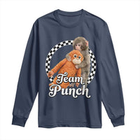 Punch Mokey Long Sleeve Shirt Baby Monkey And Plush Toy Viral Trend