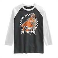 Punch Mokey Raglan Shirt Baby Monkey And Plush Toy Viral Trend
