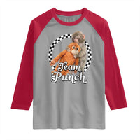 Punch Mokey Raglan Shirt Baby Monkey And Plush Toy Viral Trend