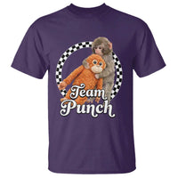 Punch Mokey T Shirt Baby Monkey And Plush Toy Viral Trend