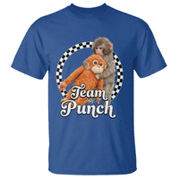 Punch Mokey T Shirt Baby Monkey And Plush Toy Viral Trend