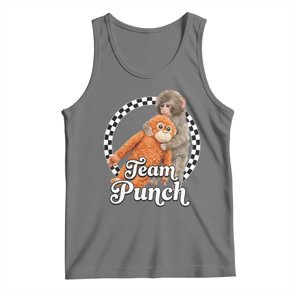 Punch Mokey Tank Top Baby Monkey And Plush Toy Viral Trend