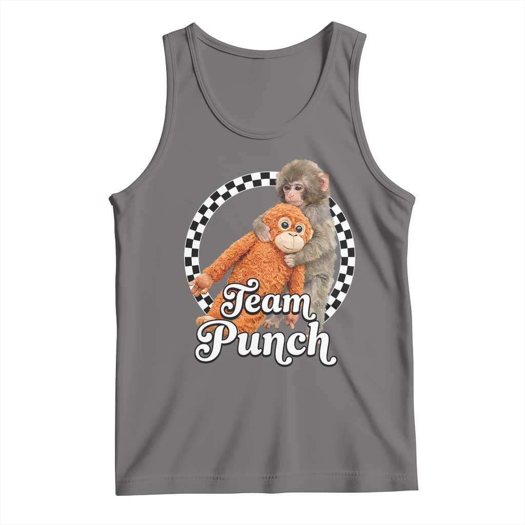 Punch Mokey Tank Top Baby Monkey And Plush Toy Viral Trend