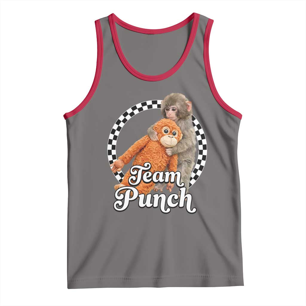 Punch Mokey Tank Top Baby Monkey And Plush Toy Viral Trend