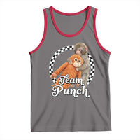 Punch Mokey Tank Top Baby Monkey And Plush Toy Viral Trend