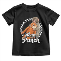 Punch Mokey Toddler T Shirt Baby Monkey And Plush Toy Viral Trend