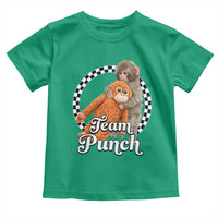 Punch Mokey Toddler T Shirt Baby Monkey And Plush Toy Viral Trend