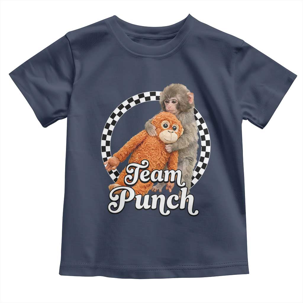 Punch Mokey Toddler T Shirt Baby Monkey And Plush Toy Viral Trend