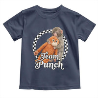 Punch Mokey Toddler T Shirt Baby Monkey And Plush Toy Viral Trend