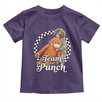 Punch Mokey Toddler T Shirt Baby Monkey And Plush Toy Viral Trend